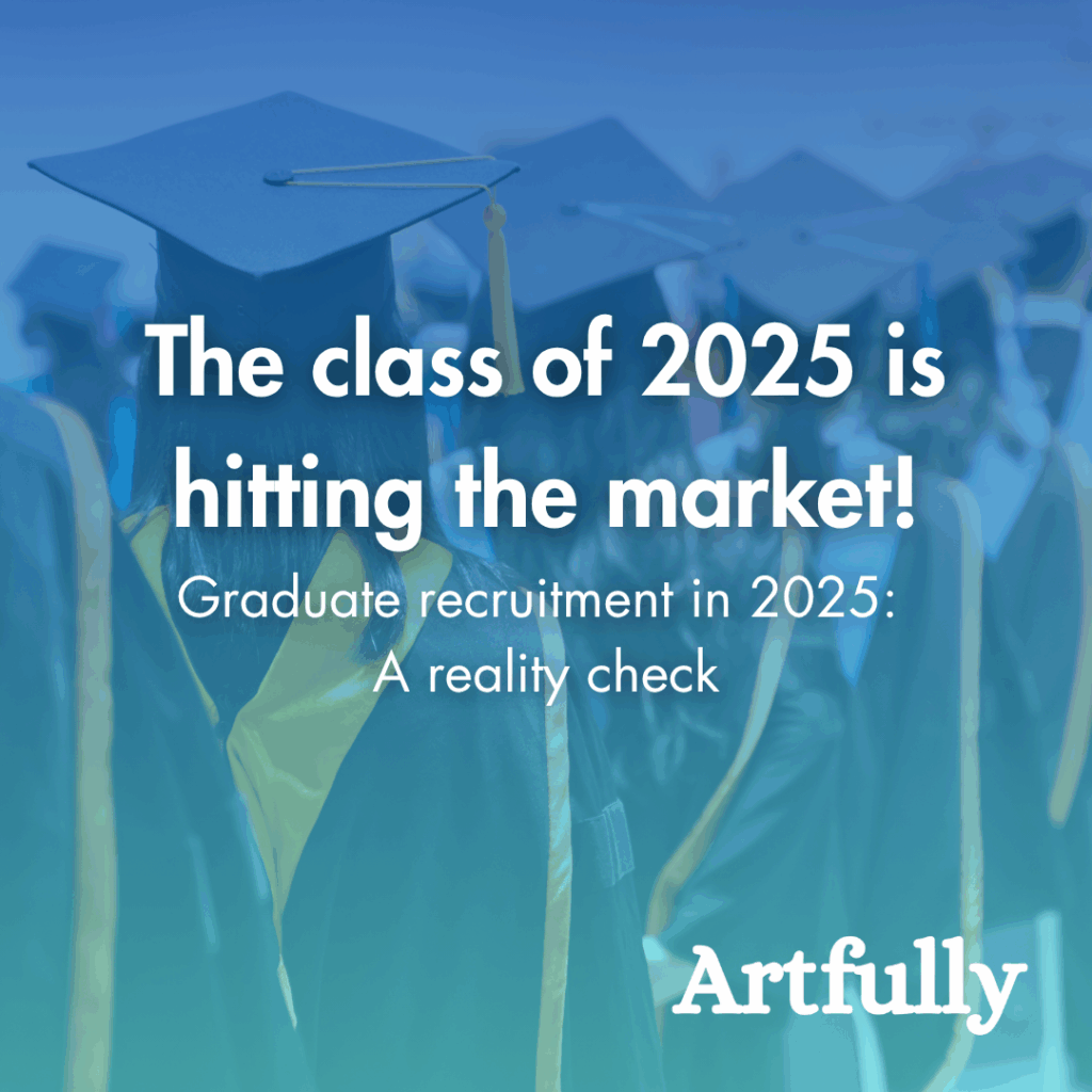 Artfully Media - Recruitment Advertising Made Simple Improve job advertising ROI without additional spend - Class of 2025 hitting the market. Group of graduates lining up during there ceremony.