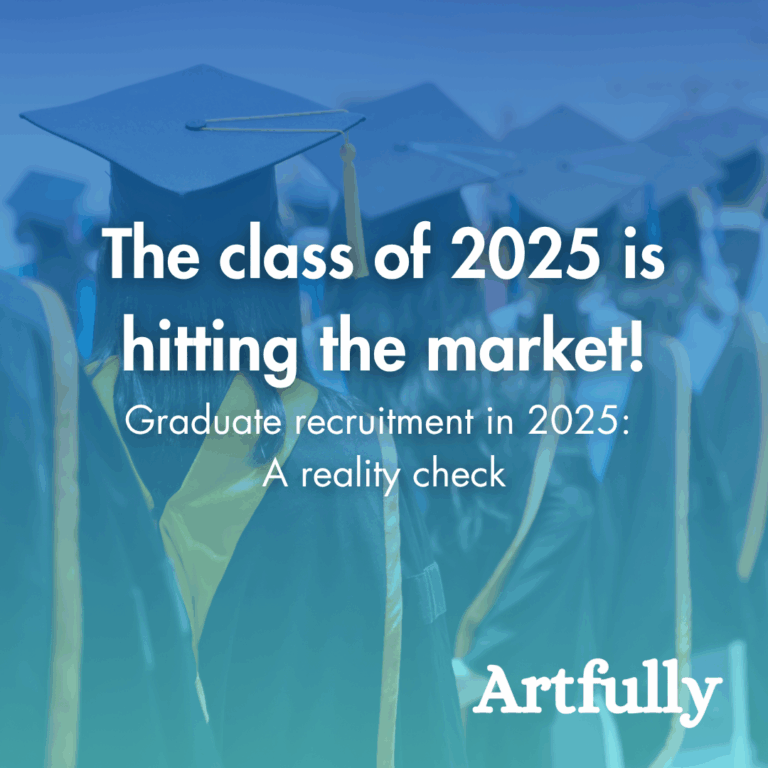 Artfully Media - Recruitment Advertising Made Simple Improve job advertising ROI without additional spend - Class of 2025 hitting the market. Group of graduates lining up during there ceremony.